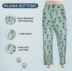 COMFIES UNISEX CHIHUAHUA PAJAMA BOTTOMS E&S PETS (CHOOSE SIZE)