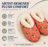 BLACK & WHITE TUXEDO CAT Ladies Non-Slip Slippers COMFIES BRAND By E&S Pets