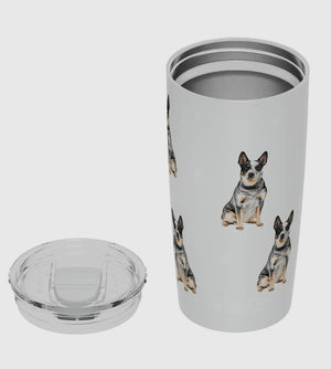 AUSTRALIAN CATTLE Dog Serengeti Stainless Steel Ultimate 20 Oz. Hot & Cold Tumbler