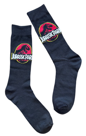 JURASSIC WORLD Men’s Socks JURASSIC PARK LOGO - Novelty Socks And Slippers