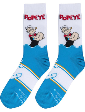 POPEYE THE SAILOR Men's Socks WITH ANCHOR COOL SOCKS BRAND - Novelty Socks And Slippers