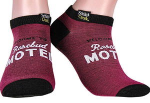 SCHITT’S CREEK TV SHOW Ladies 5 Pair Of Ankle Socks ROSE APOTHECARY, BLOUSE BARN - Novelty Socks for Less