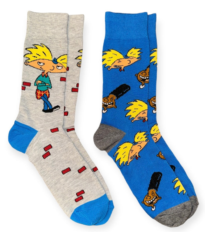 HEY ARNOLD Men’s 2 Pair Of Socks GERALD JOHANNSEN