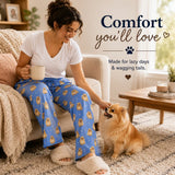 POMERANIAN Dog Adult Unisex Pajama Bottoms COMFIES Brand E&S Pets (CHOOSE SIZE)