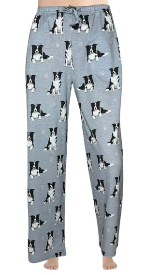 COMFIES UNISEX BORDER COLLIE PAJAMA BOTTOMS E&S Pets