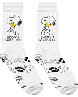 PEANUTS Unisex SNOOPY & WOODSTOCK Socks (CHOOSE SIZE) COOL SOCKS Brand - Novelty Socks for Less