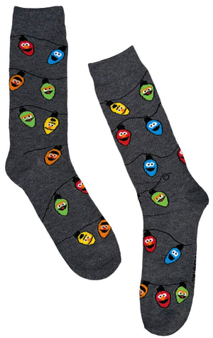 SESAME STREET MEN’S CHRISTMAS SOCKS