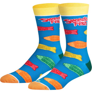 SWEDISH FISH CANDY Unisex Socks Size Large