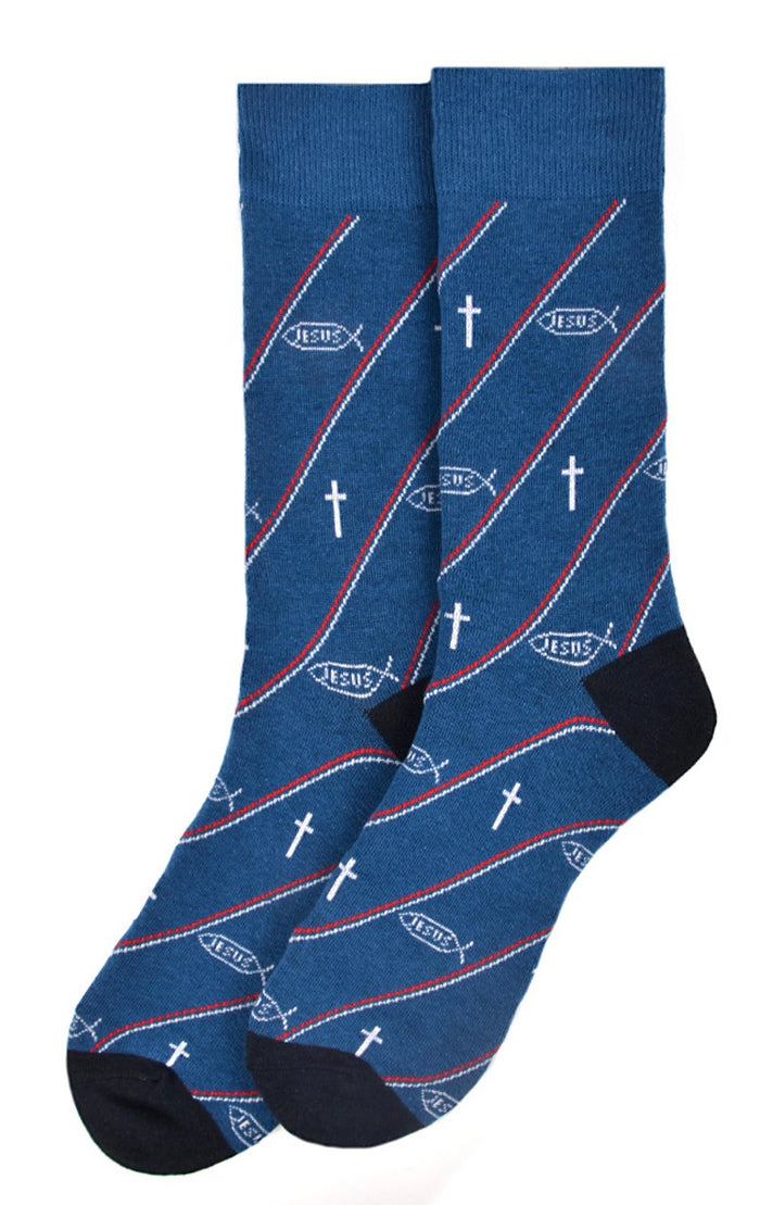 PARQUET Brand Men’s JESUS Socks