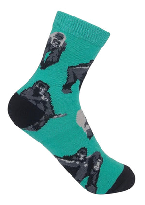 GORILLA Unisex Kids Socks FUNATIC Brand - Novelty Socks And Slippers