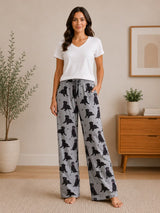 BLACK LABRADOR Dog Adult Unisex PAJAMA BOTTOMS COMFIES Brand By E&S PETS (CHOOSE SIZE)