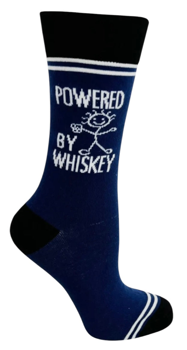 HEY NOW Brand By Fabdaz Unisex POWERED BY WHISKEY