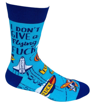 FABDAZ BRAND MEN’S I DON’T GIVE A FLYING FUCK SOCKS (Choose Style) - Novelty Socks And Slippers