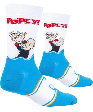 POPEYE THE SAILOR Men's Socks WITH ANCHOR COOL SOCKS BRAND - Novelty Socks And Slippers