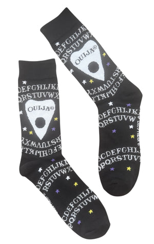 OUIJA Board Game Men’s HALLOWEEN Socks - Novelty Socks And Slippers