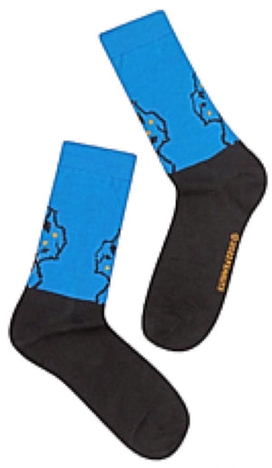 PEANUTS Men’s SNOOPY HALLOWEEN Socks With WOODSTOCK & THE GREAT PUMPKIN