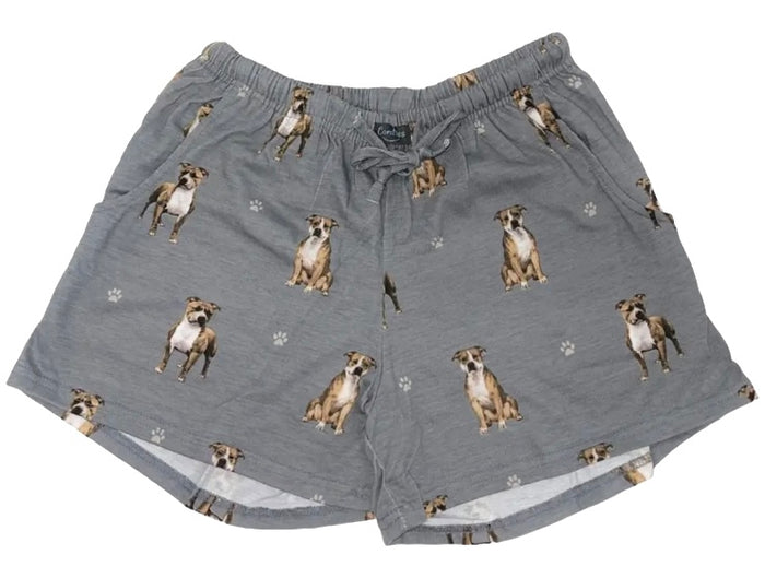 COMFIES LOUNGE PJ SHORTS Ladies PIT BULL Dog By E&S PETS