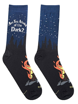ARE YOU AFRAID OF THE DARK NICKELODEON TV Show Men’s Socks COOL SOCKS Brand - Novelty Socks for Less