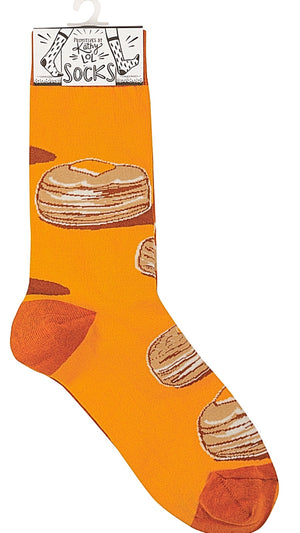 PRIMITIVES BY KATHY Unisex BISCUITS & GRAVY Socks - Novelty Socks And Slippers