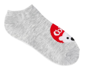 COCA COLA Ladies POLAR BEAR 3 Pair Of No Show Socks