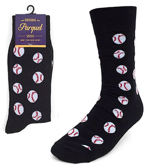 PARQUET Brand Men’s BASEBALL Socks - Novelty Socks for Less