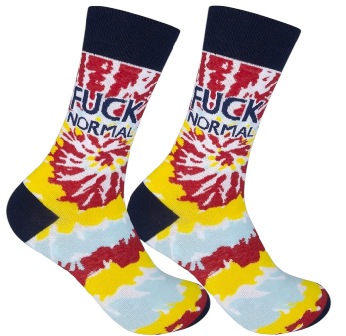 FUNATIC Brand Unisex Socks FUCK NORMAL