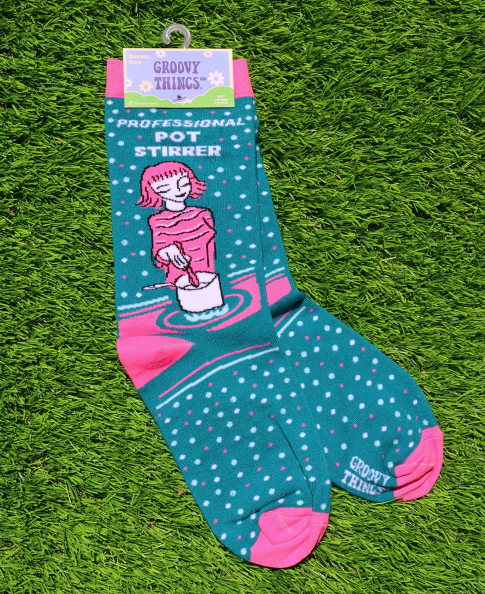 Things Socks PROFESSIONAL POT STIRRER Ladies Socks GROOVY THINGS Brand