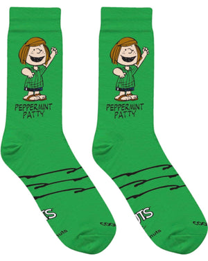 PEANUTS Unisex PEPPERMINT PATTY Socks COOL SOCKS Brand - Novelty Socks for Less