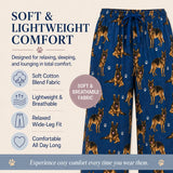 GERMAN SHEPHERD Dog Adult Unisex PAJAMA BOTTOMS COMFIES Brand By E&S PETS (CHOOSE SIZE)