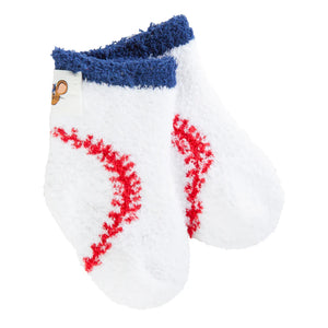 BASEBALL Cozy Unisex Infant Crew Socks WORLD’S SOFTEST SOCKS Brand - Novelty Socks And Slippers
