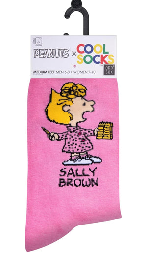 PEANUTS Unisex SALLY BROWN Socks COOL SOCKS Brand