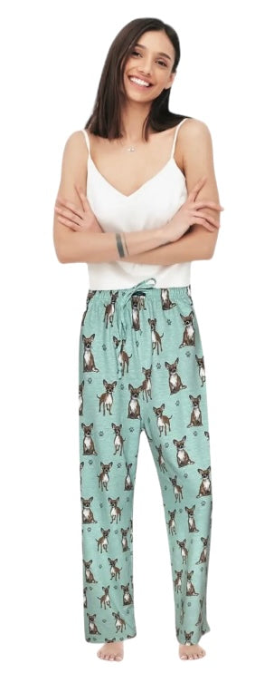 COMFIES UNISEX CHIHUAHUA PAJAMA BOTTOMS E&S PETS (CHOOSE SIZE)