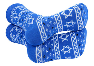 PARQUET Brand Men’s STAR OF DAVID HANUKKAH Socks - Novelty Socks for Less