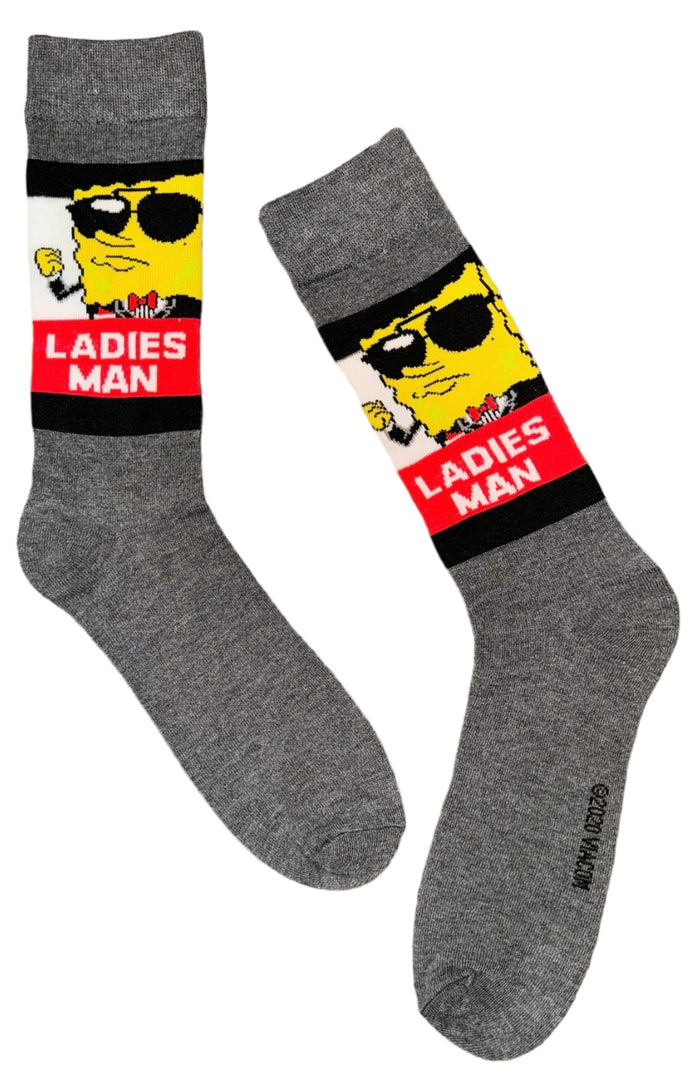 SPONGEBOB SQUAREPANTS Men’s VALENTINES DAY ‘LADIES MAN’