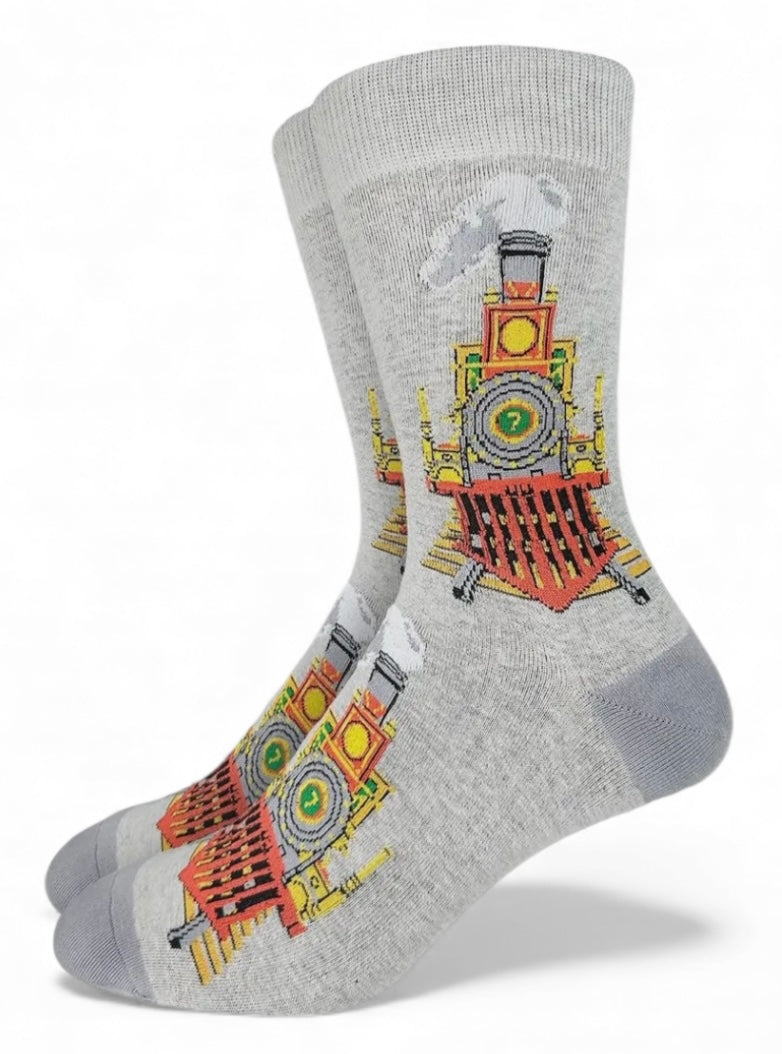 TRAIN ENGINE Men’s Socks Good Luck Sock Brand - Novelty Socks And Slippers