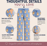 POMERANIAN Dog Adult Unisex Pajama Bottoms COMFIES Brand E&S Pets (CHOOSE SIZE)