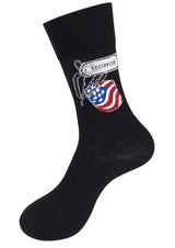 HONOR RESPECT REMEMBER Adult Unisex SOCKS FUNATIC BRAND - Novelty Socks And Slippers