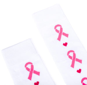 PARQUET Brand Ladies BREAST CANCER AWARENESS Knee High Socks