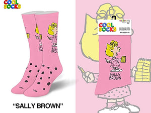 PEANUTS Unisex SALLY BROWN Socks COOL SOCKS Brand - Novelty Socks for Less