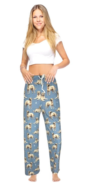 COMFIES UNISEX YELLOW LABRADOR PAJAMA BOTTOMS, E&S PETS (CHOOSE SIZE)