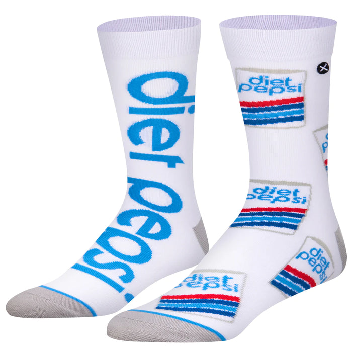 DIET PEPSI SODA Men’s Split Socks ODD SOX Brand