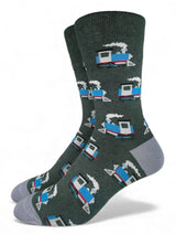TRAIN LOCOMOTIVE Men’s Socks Good Luck Sock Brand - Novelty Socks And Slippers