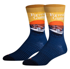 FORREST GUMP The Movie Adult Unisex Socks FISHING BOAT COOL SOCKS Brand - Novelty Socks And Slippers