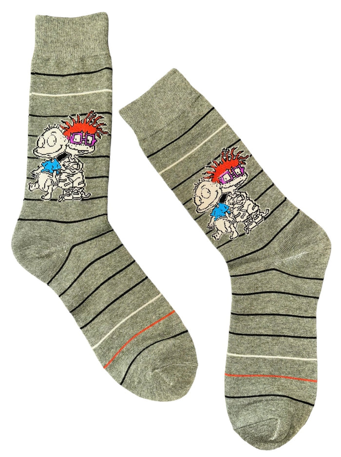 RUGRATS Men’s CHUCKIE & TOMMY PICKLES Socks