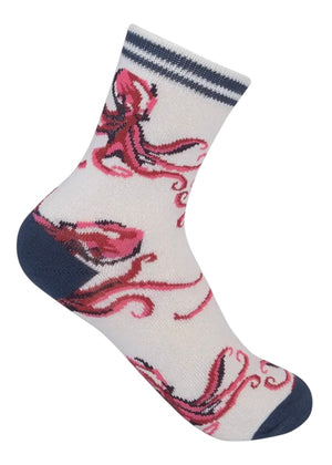 OCTOPUS Unisex Kids Socks FUNATIC Brand Kids Age 7-10 - Novelty Socks And Slippers