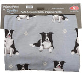 BORDER COLLIE Dog Adult Unisex PAJAMA BOTTOMS COMFIES Brand By E&S PETS (CHOOSE SIZE)