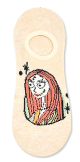 DISNEY Nightmare Before Christmas Ladies 3 Pair Of No Show Liner Socks JACK & SALLY