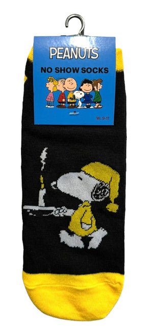 PEANUTS Ladies 1 Pair Of No Show Socks (CHOOSE PATTERN) - Novelty Socks And Slippers