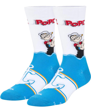 POPEYE THE SAILOR Men's Socks WITH ANCHOR COOL SOCKS BRAND - Novelty Socks And Slippers