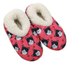 BLACK & WHITE TUXEDO CAT Ladies Non-Slip Slippers COMFIES BRAND By E&S Pets